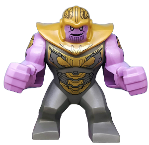 Big Figure - Thanos with Dark Bluish Gray Armor